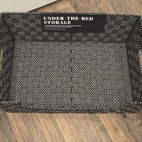 At Home Woven Under The Bed Storage Basket - Picture 5 of 8